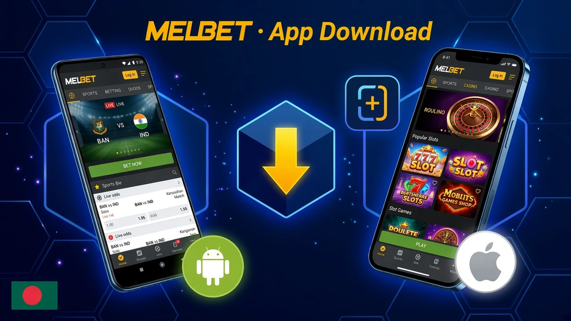 Melbet app download for Android APK and iOS in Bangladesh