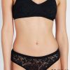 WOO Everyday Double Layered Lace Bra - Black