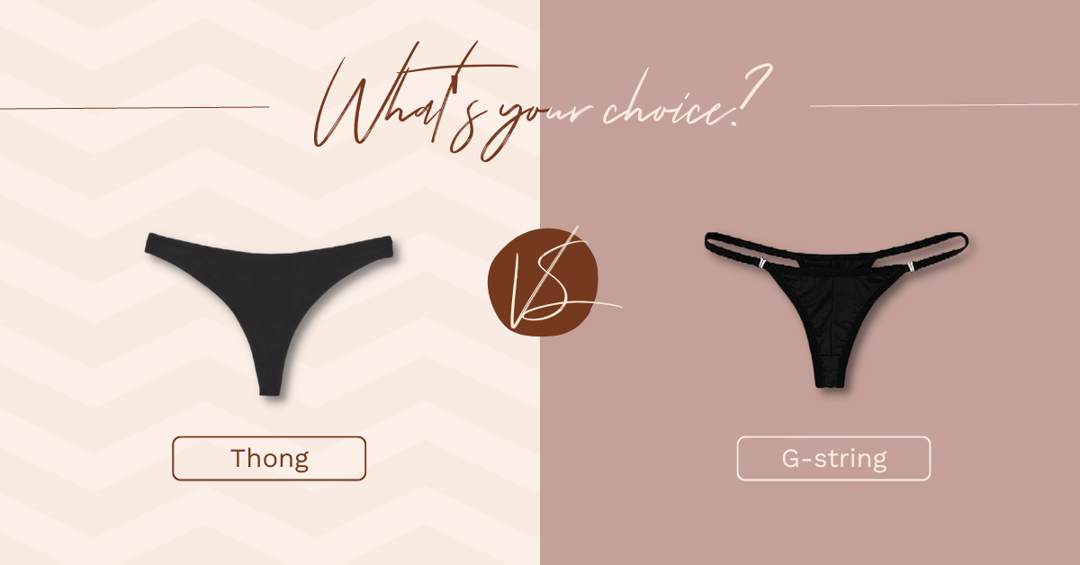 what is the difference between a thong and a G-string?